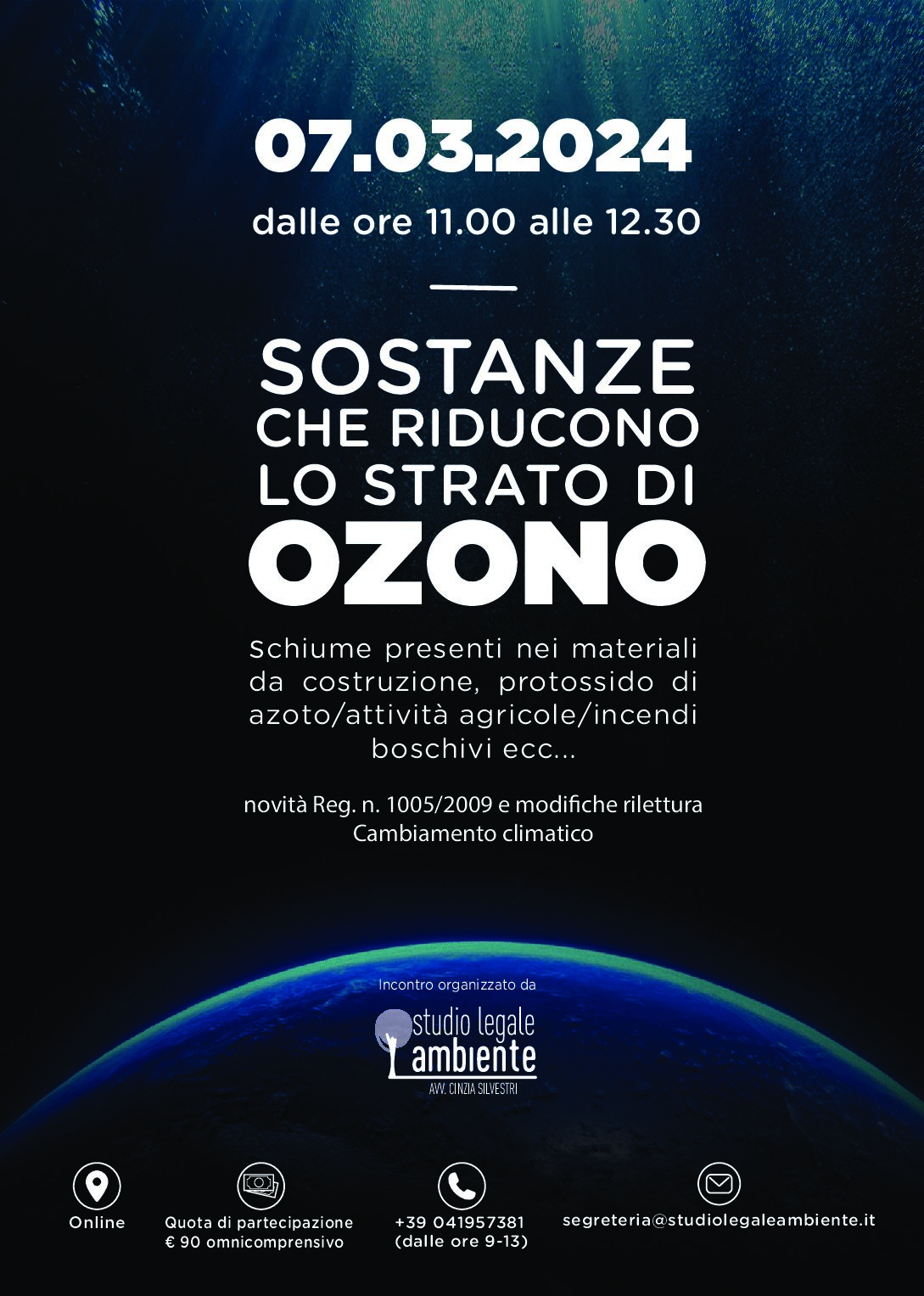 WEBINAR 7.3.2024: Ozono, cosa cambia